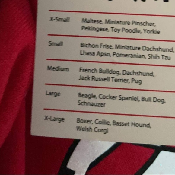 Simply Dog Holiday Christmas Pet Apparel | Nice Balls | Santa Hat | Red| XL NWT - Picture 5 of 8